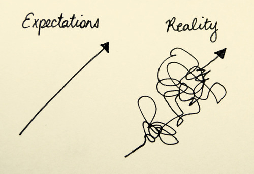 Expectation vs. Reality curve – how to confront the reality without hurting  your expectations? – Through My Eyes
